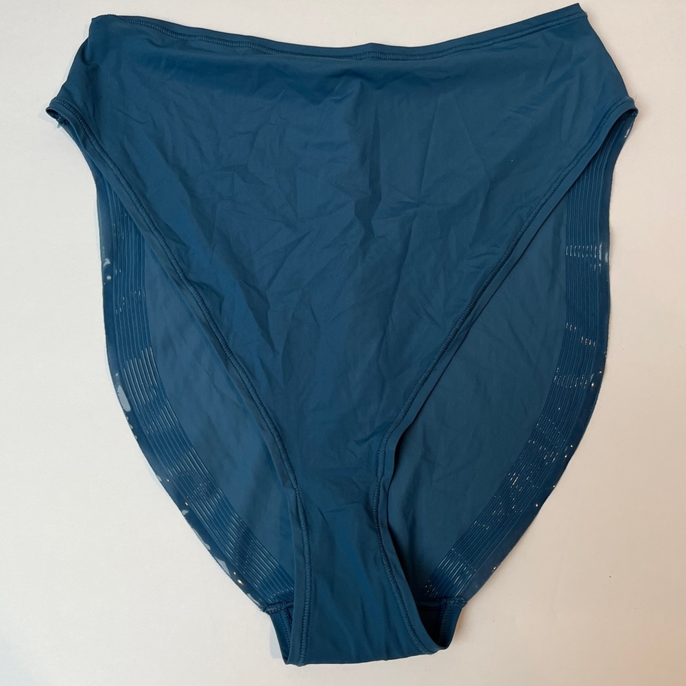 Skims blue jelly underwear size S NWT